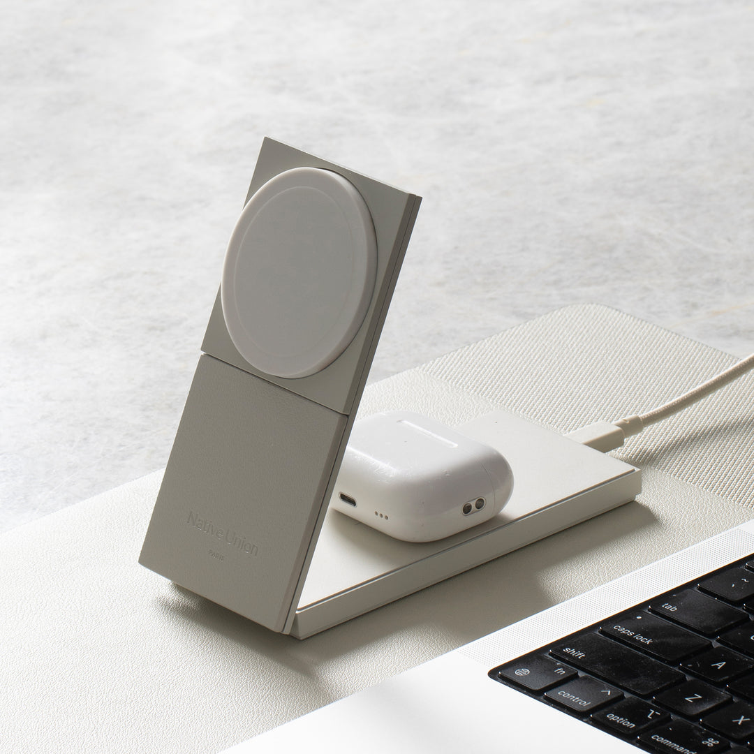 Native Union Rise 2-IN-1 Qi2 Wireless Charger