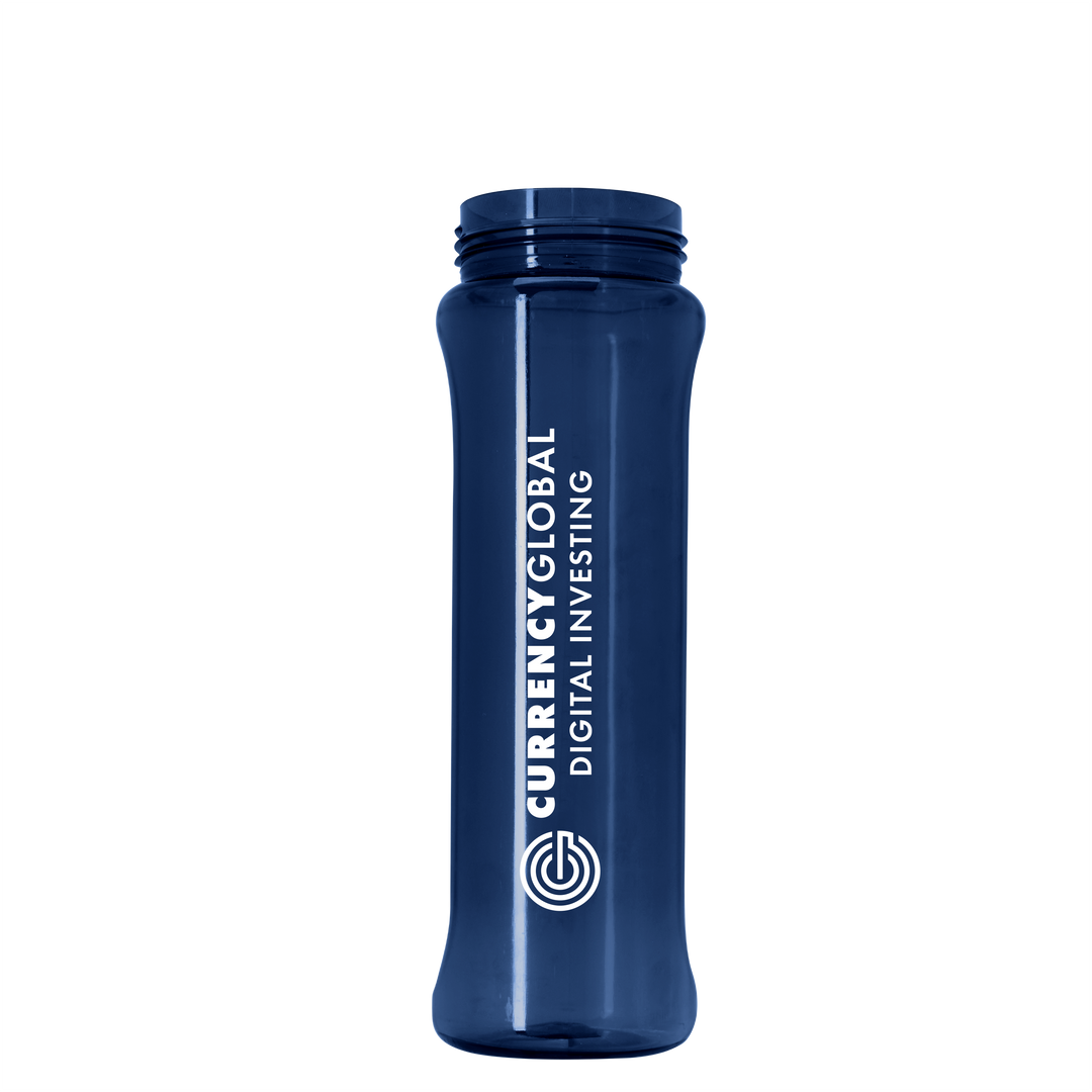 Boss Embossed RPET Bottle with Grip Lid - 26 oz.