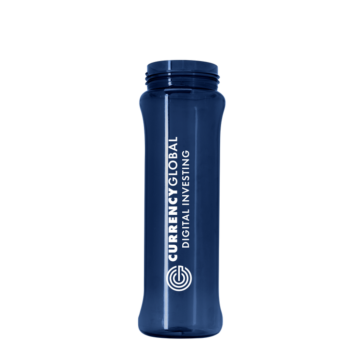 Boss Embossed RPET Bottle with Grip Lid - 26 oz.