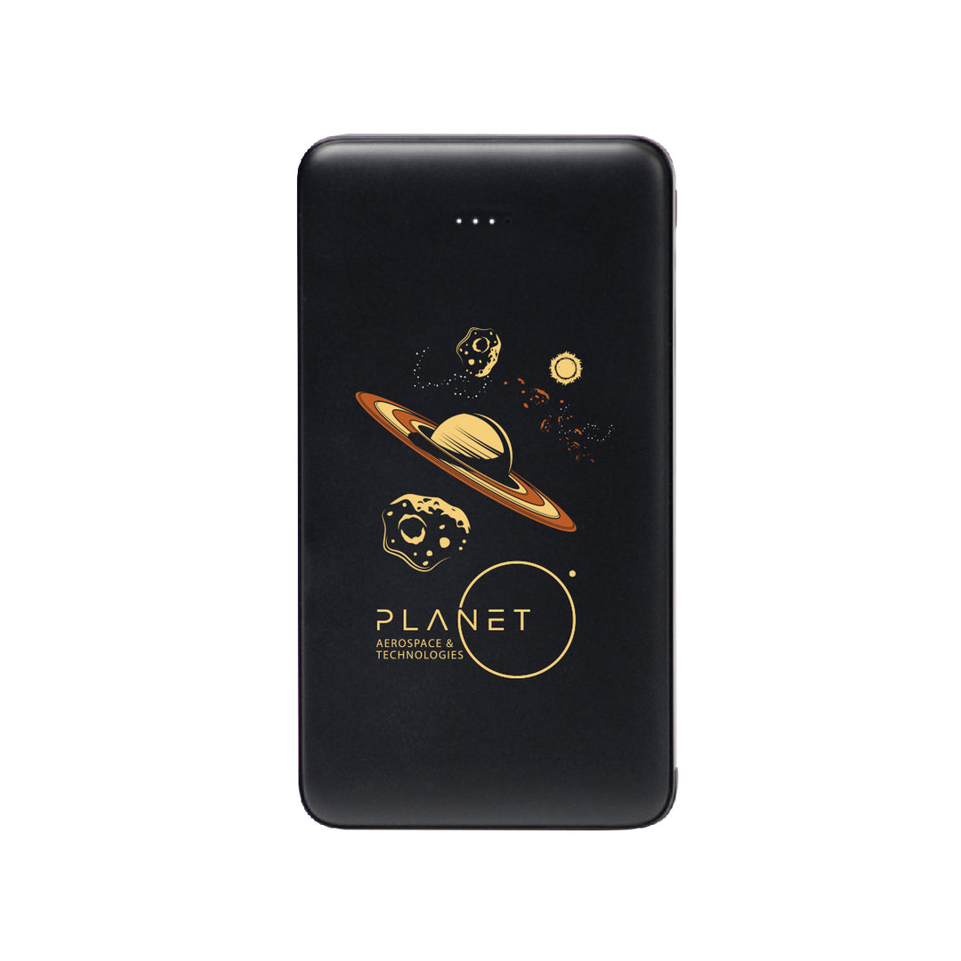 10,000 mAh Power Bank With Integrated Cables