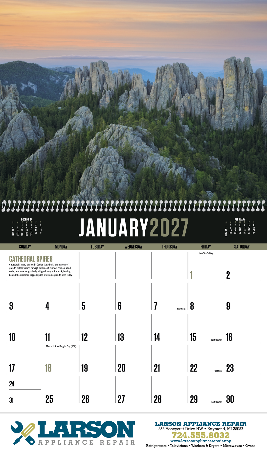 Triumph® Calendars Forces of Nature Calendar