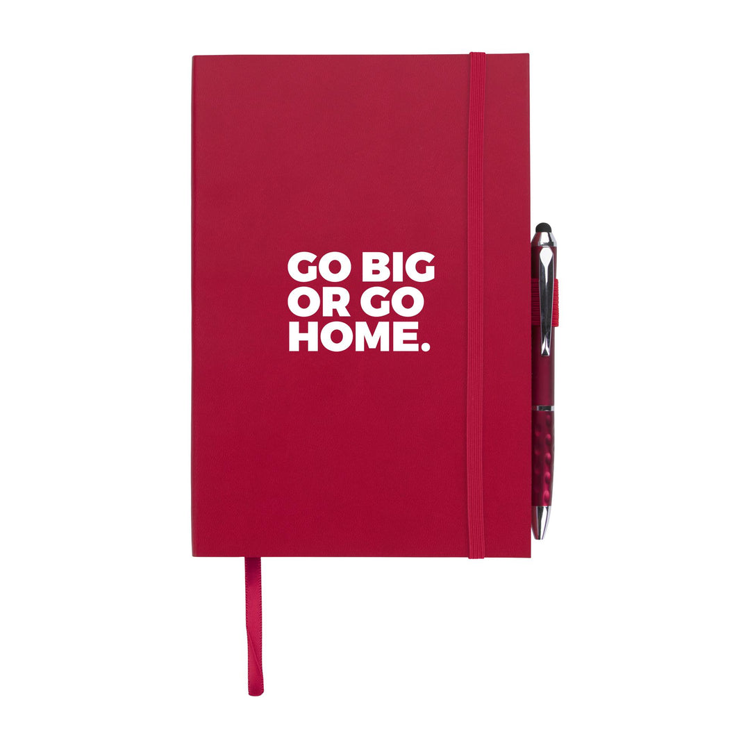 Good Value™ Color Edge Journal with Metallic Stylus Pen