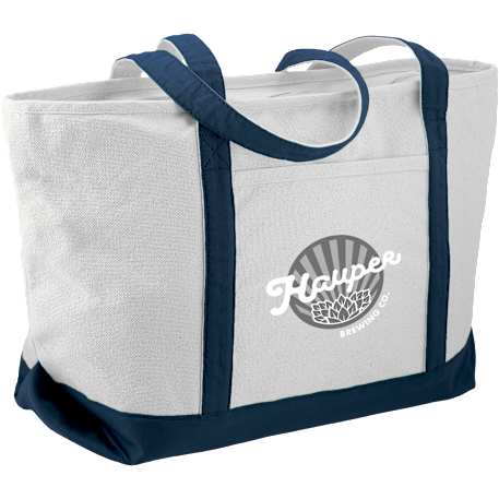Baltic 18oz Cotton Canvas Zippered Tote