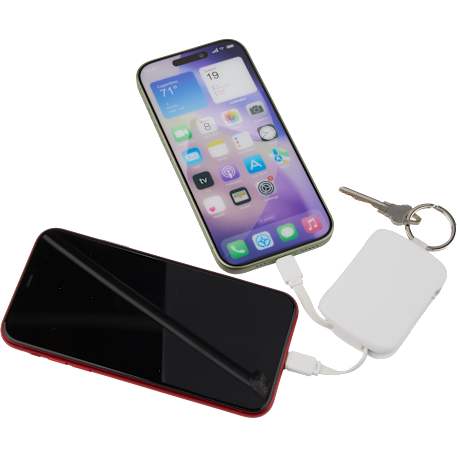 My Jolt 2000 mAh Power Bank with Integrated Cables