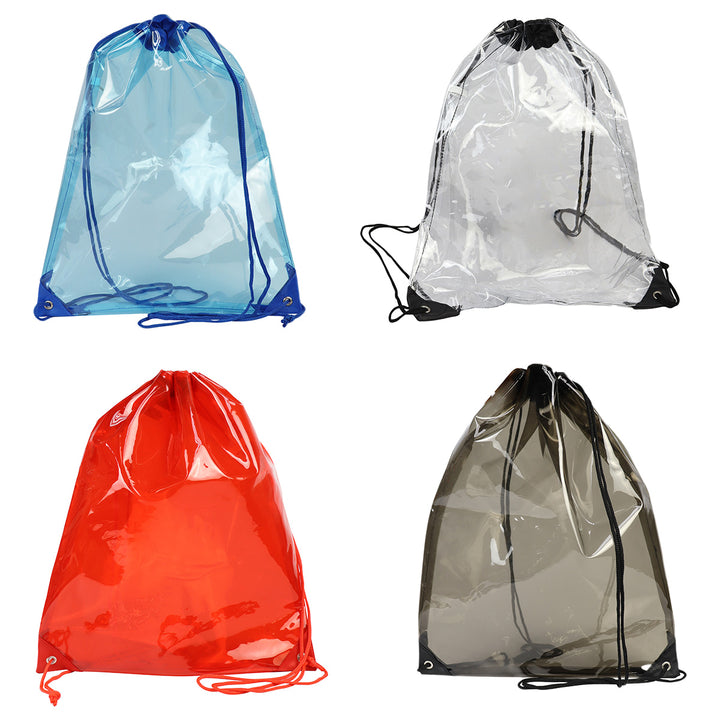 Diamond Clear TPU Drawstring Bag