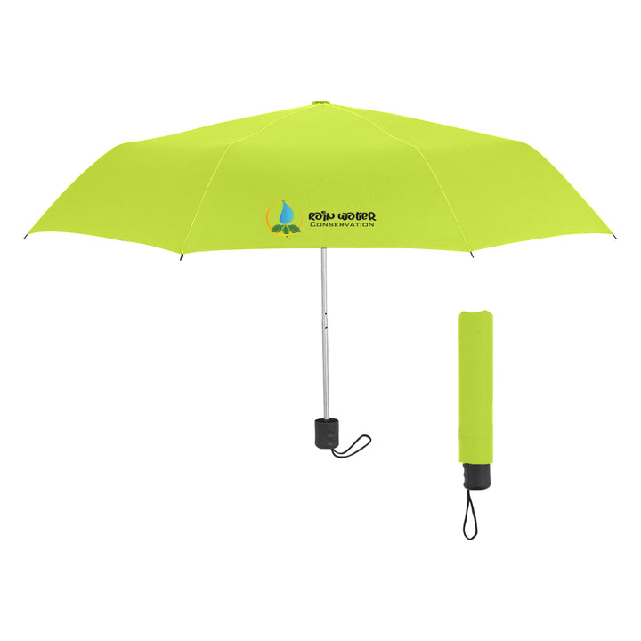 42" Arc Budget Recycled Telescopic Umbrella