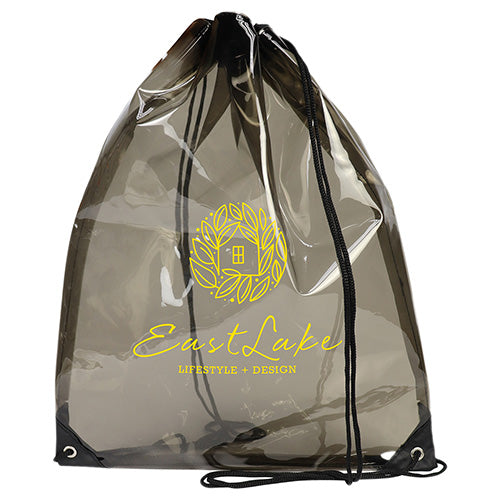 Diamond Clear TPU Drawstring Bag