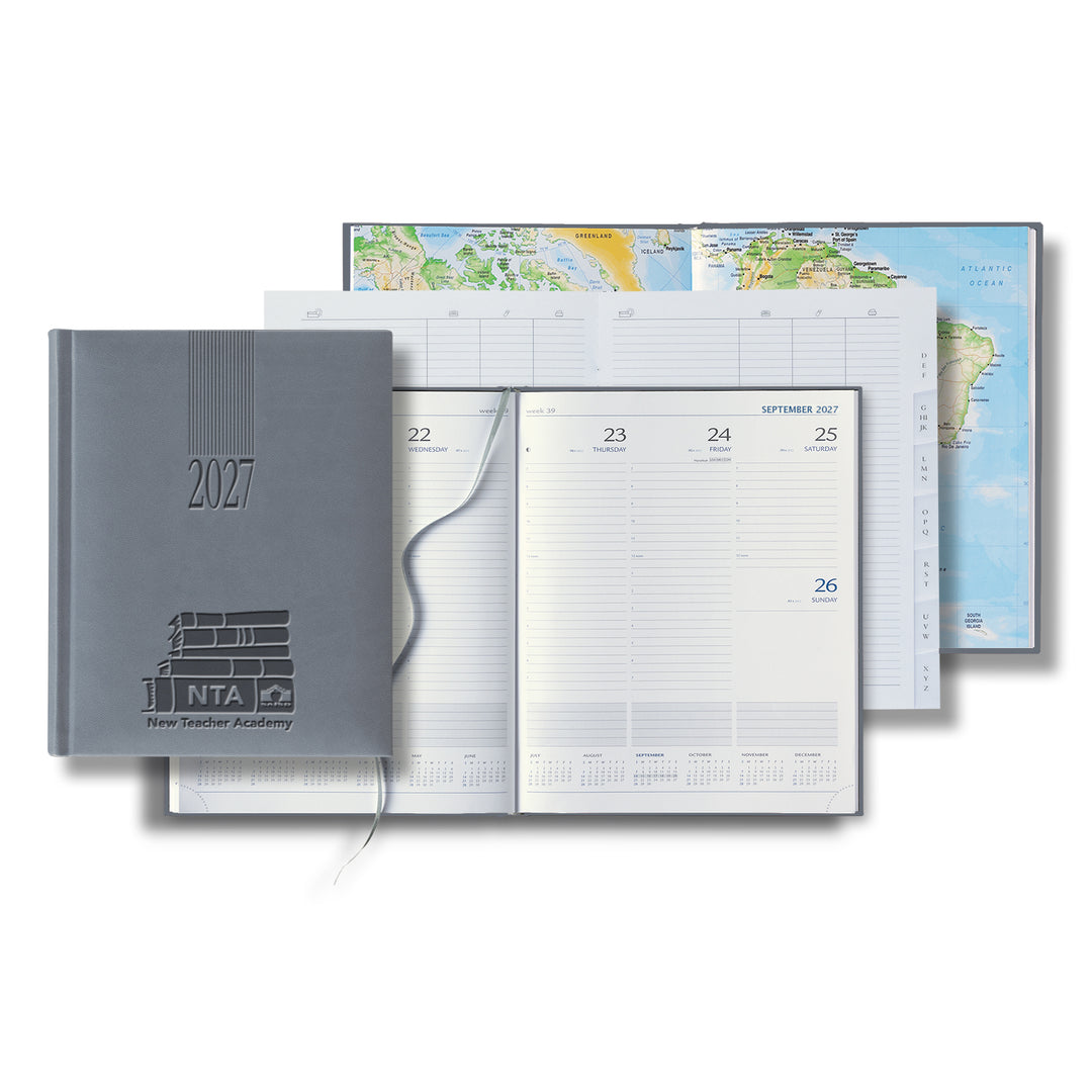 Castelli Tucson Grande Desk White Page Weekly Diary
