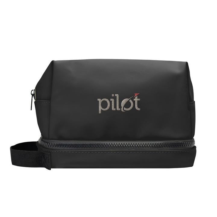 Hudson rPET Leatherette Toiletry Bag