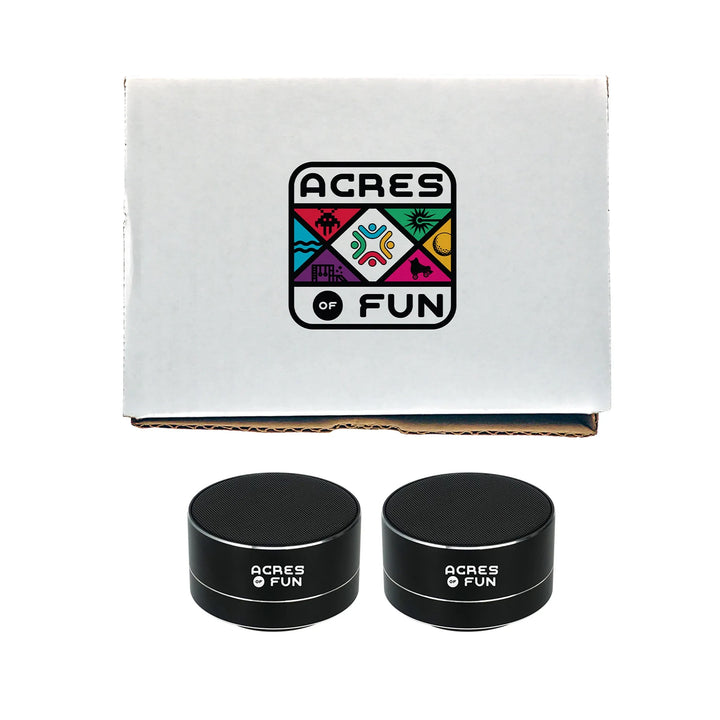 HOCKEY PUCK BLUETOOTH STERO EFFECT SET