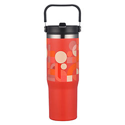 Oreno 30 oz Stainless Steel/Polypropylene Travel Tumbler