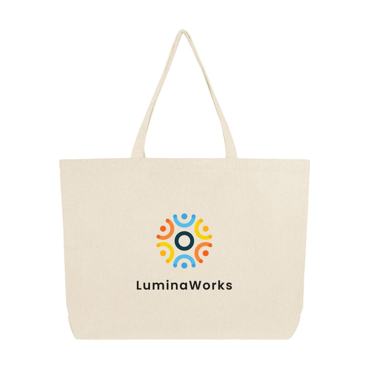 Aware™ 9 Oz. Recycled Cotton Shopper Tote Bag