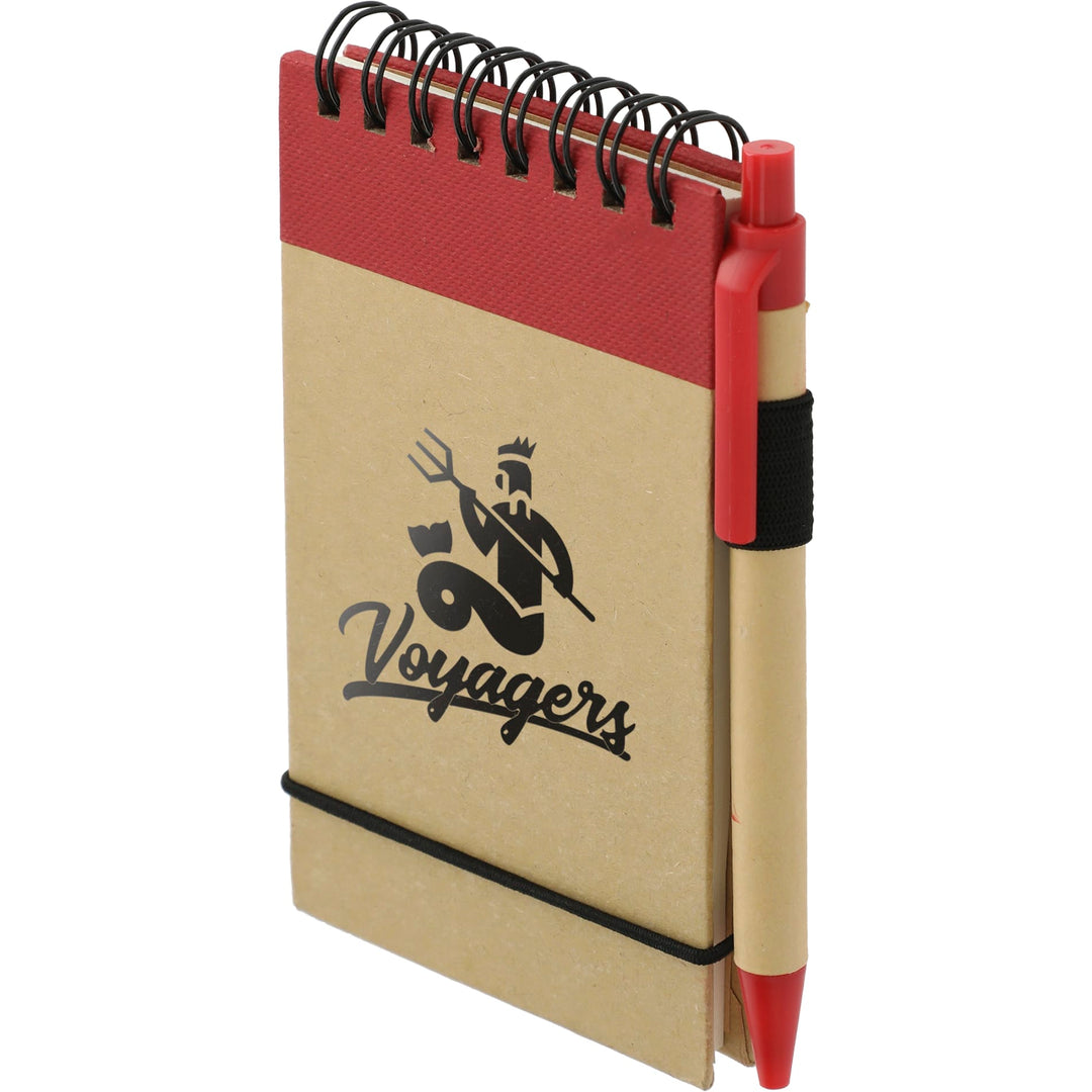 FSC® Mix 5" x 3" Recycled Jotter with Pen