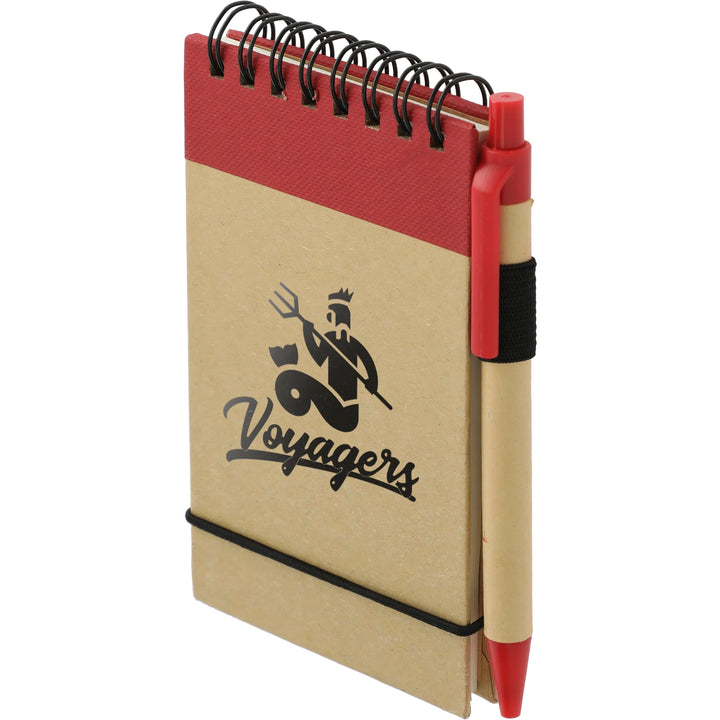 FSC® Mix 5" x 3" Recycled Jotter with Pen