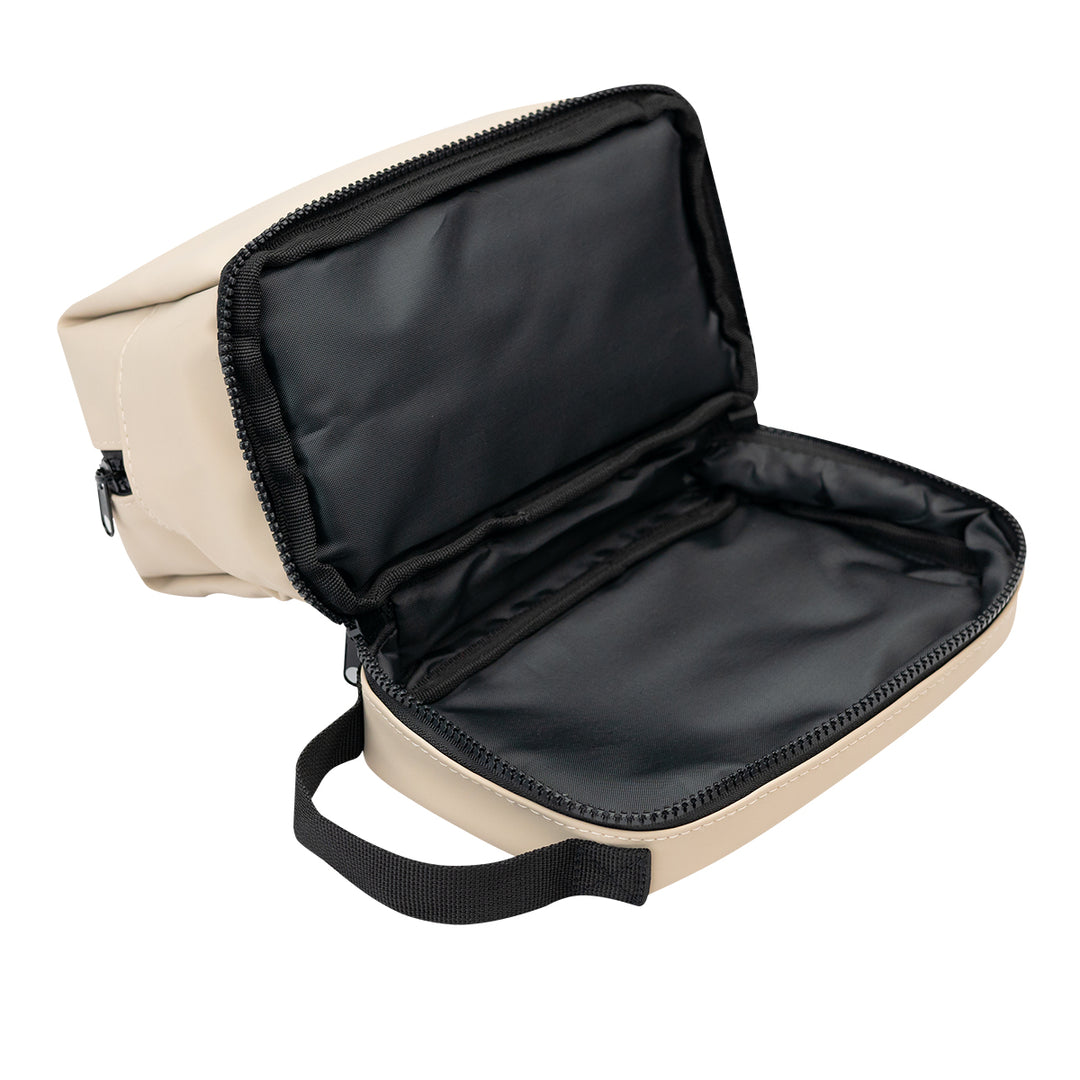 Hudson rPET Leatherette Toiletry Bag