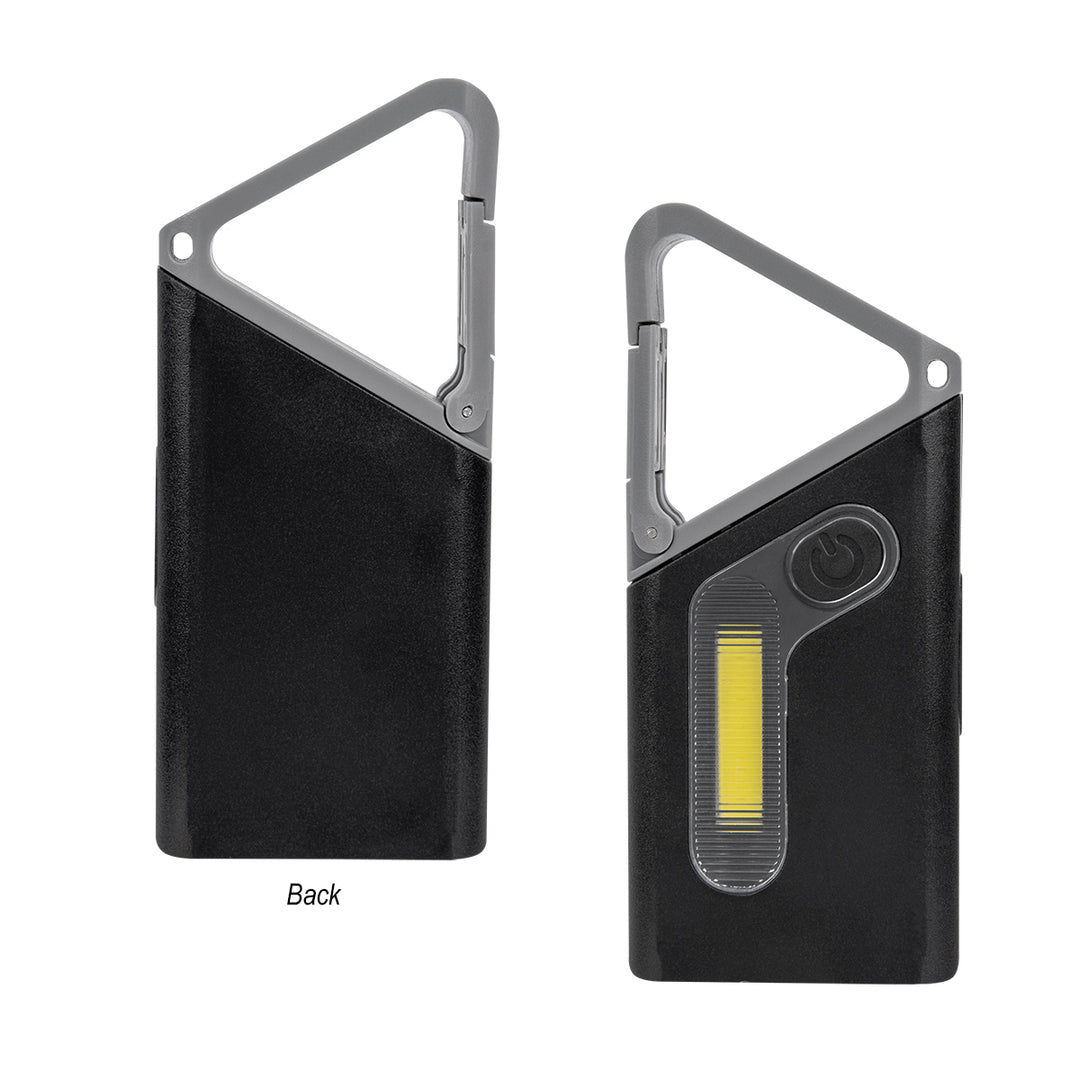 Clip 'N Grow Rechargeable Carabiner COB Flashlight