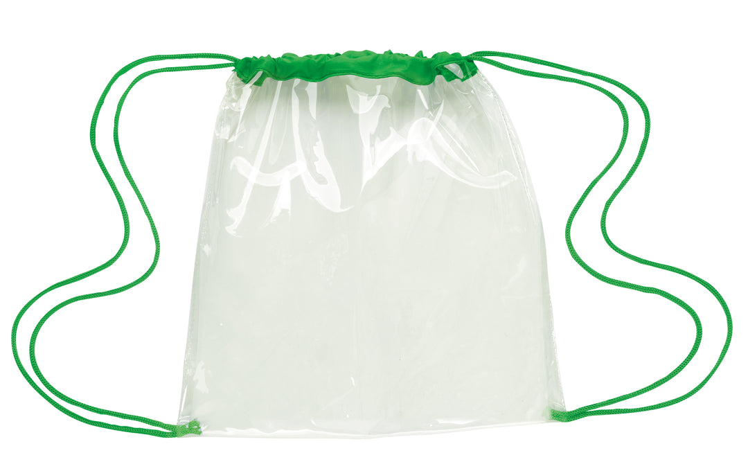 Good Value™ Clear Game Drawstring Backpack