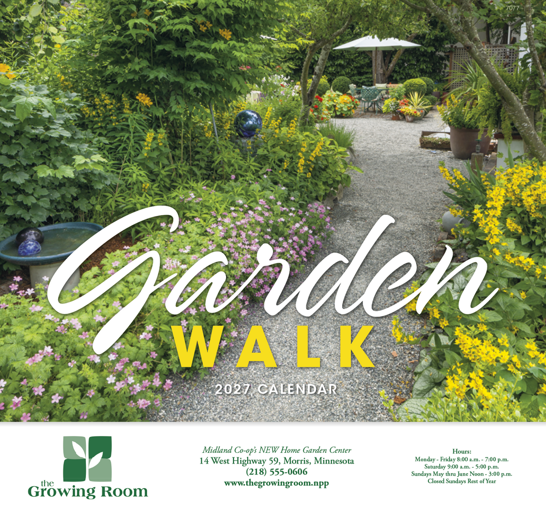 Good Value™ Garden Walk - Stapled Calendar