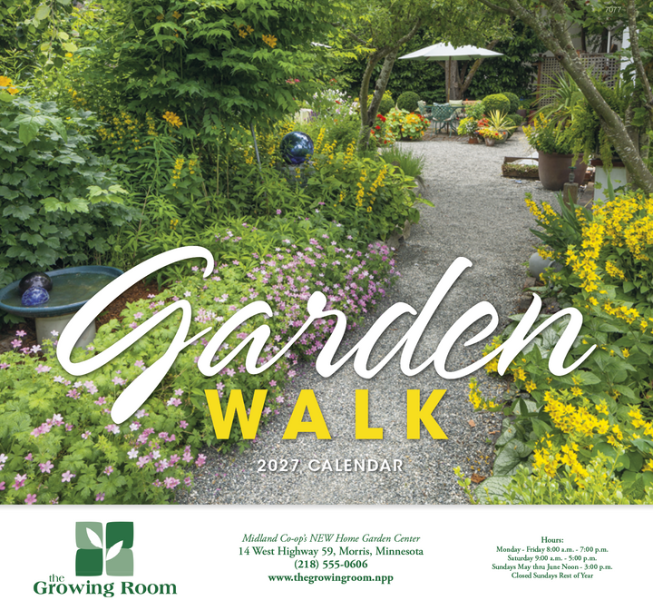 Good Value™ Garden Walk - Stapled Calendar