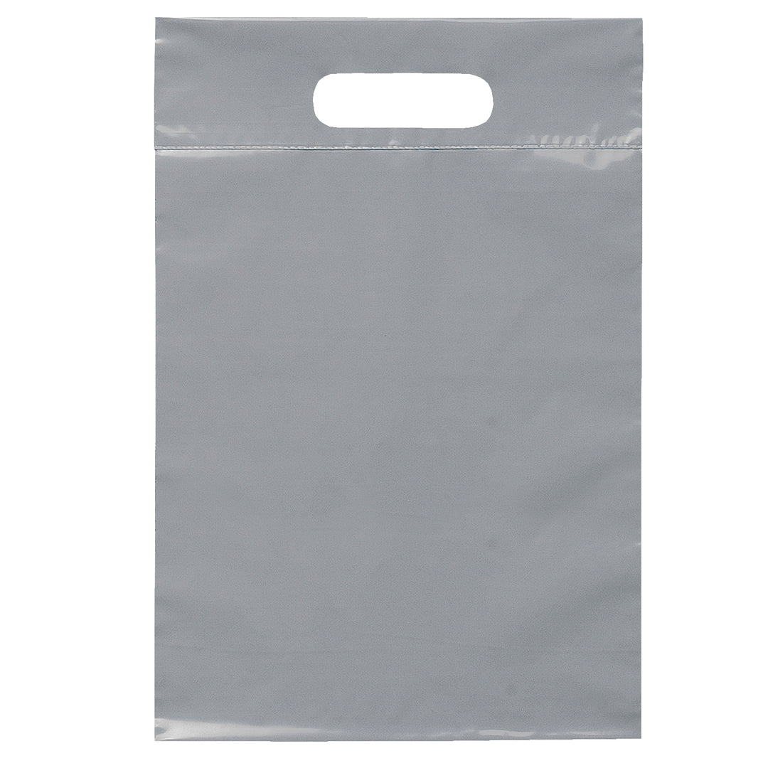 Die Cut Handle Bag - 9 1/2W x 14H - Flexo Ink Print