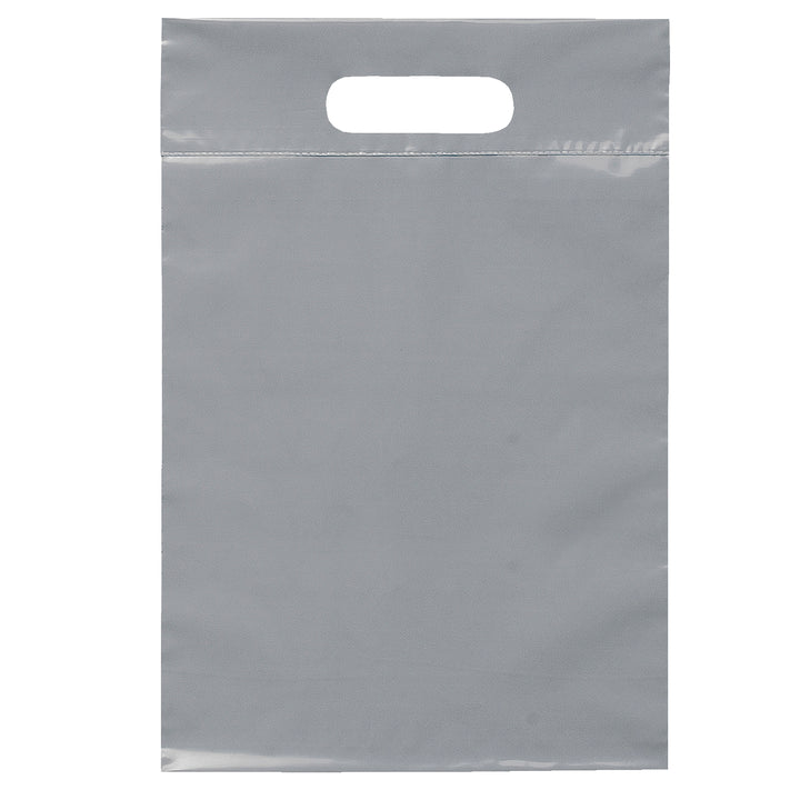 Die Cut Handle Bag - 9 1/2W x 14H - Flexo Ink Print