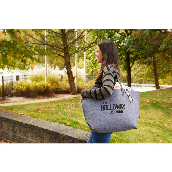 THE GOODS™ Recycled Felt Shoulder Tote