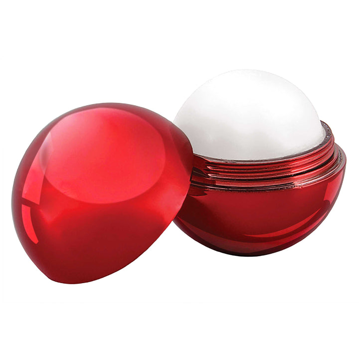 Metallic Finish Round Lip Balm