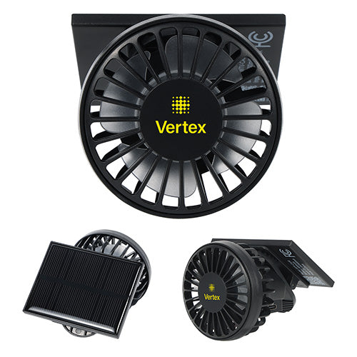 Cool Aid Solar-Powered Portable Fan With Clip