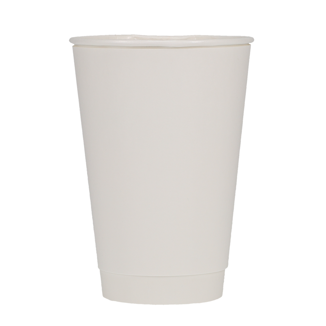 16 oz Paper Cup Insulated White Digital Print