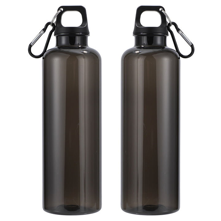 Aloha 25 oz RPET Reusable Translucent Bottle w/ Carabiner