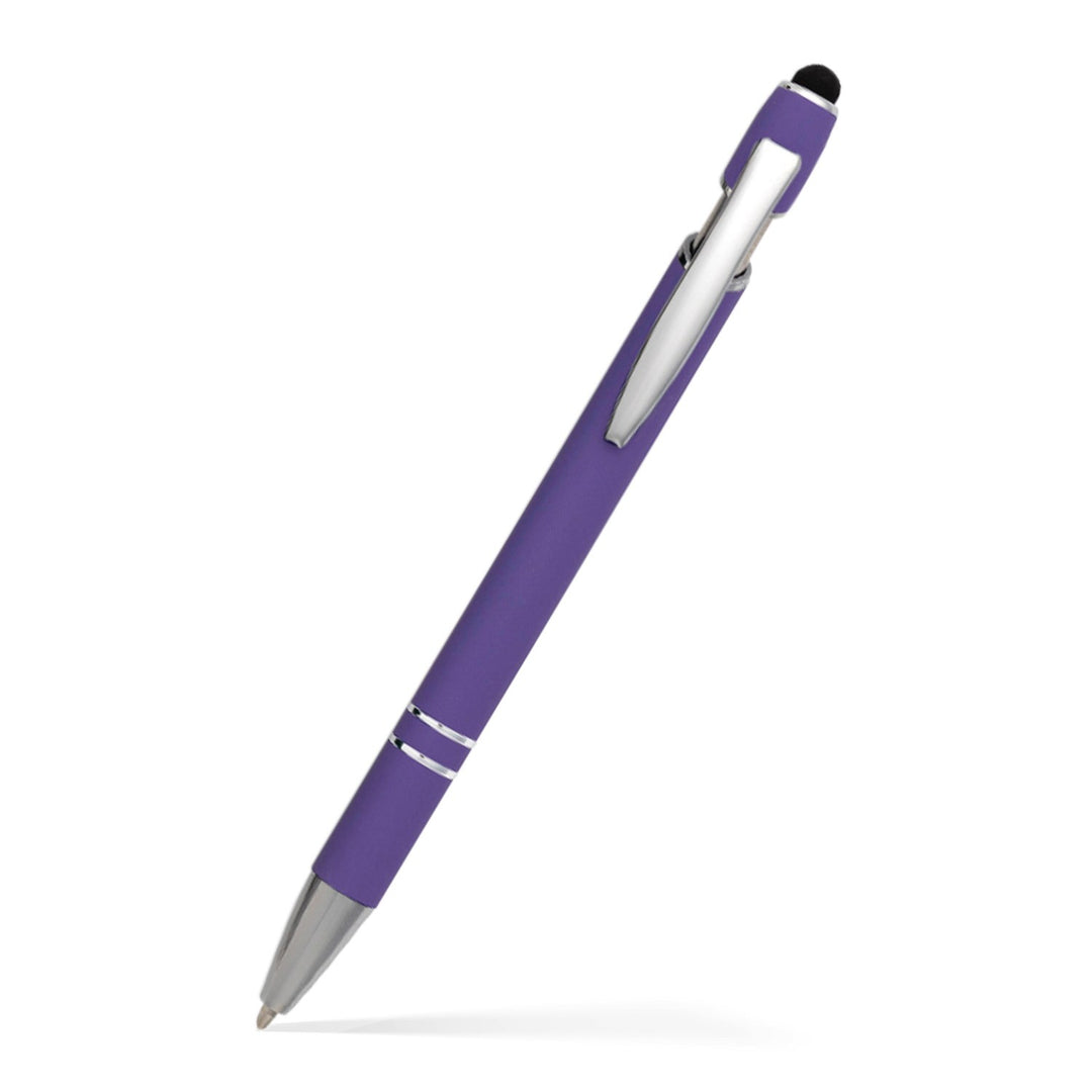 Alexandria Stylus Satin Soft Touch Click Metal Pen