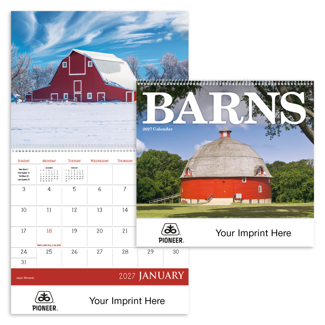 Triumph® Calendars Barns Calendar