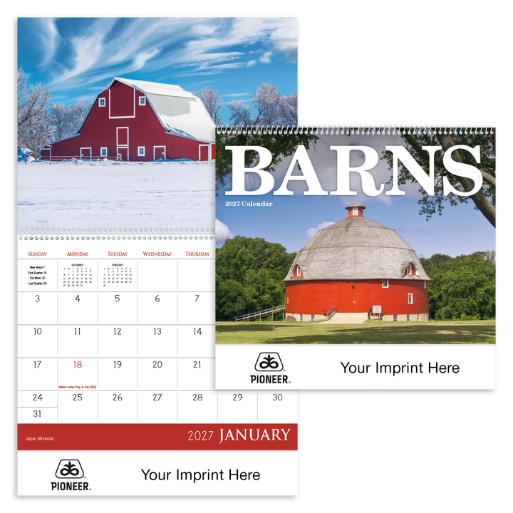 Triumph® Calendars Barns Calendar