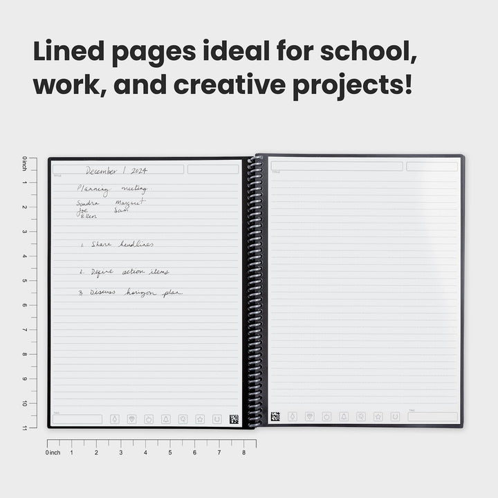 Rocketbook Core Letter Notebook Set