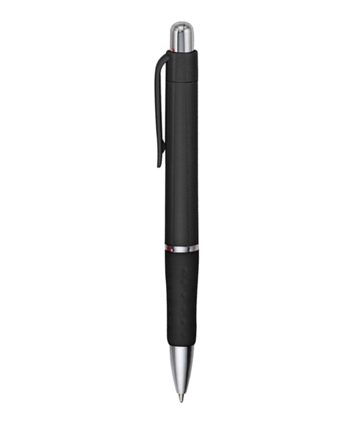 Rigid - Solid Colored Ballpoint Click Pen with grip