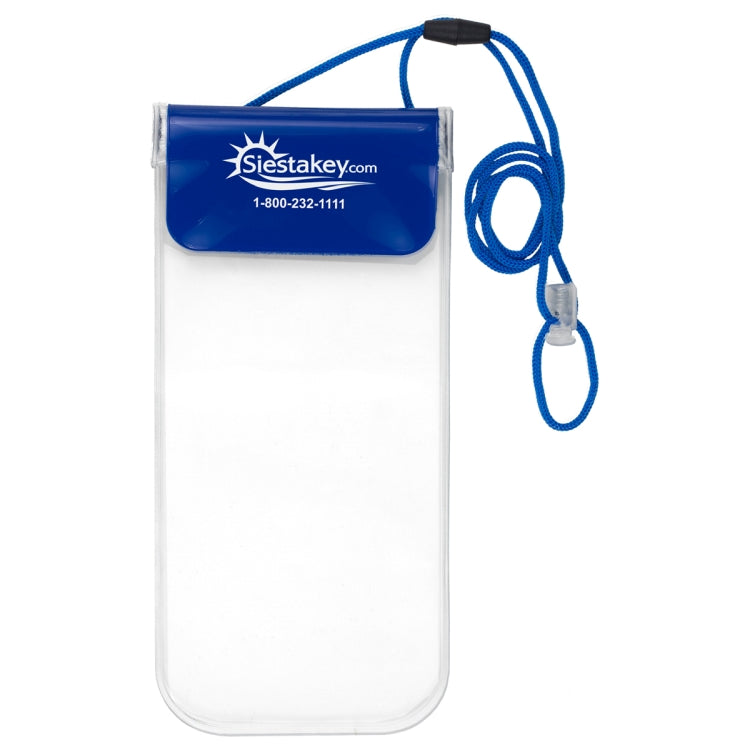 "Truckee" Clear Touch Through Water-Resistant Cell Phone and Accessories Carrying Case