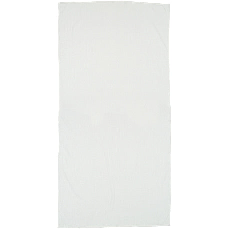 Basic Weight White Beach Towel