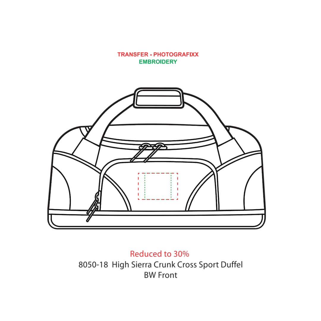 High Sierra® 24" Crunk Cross Sport Duffel Bag