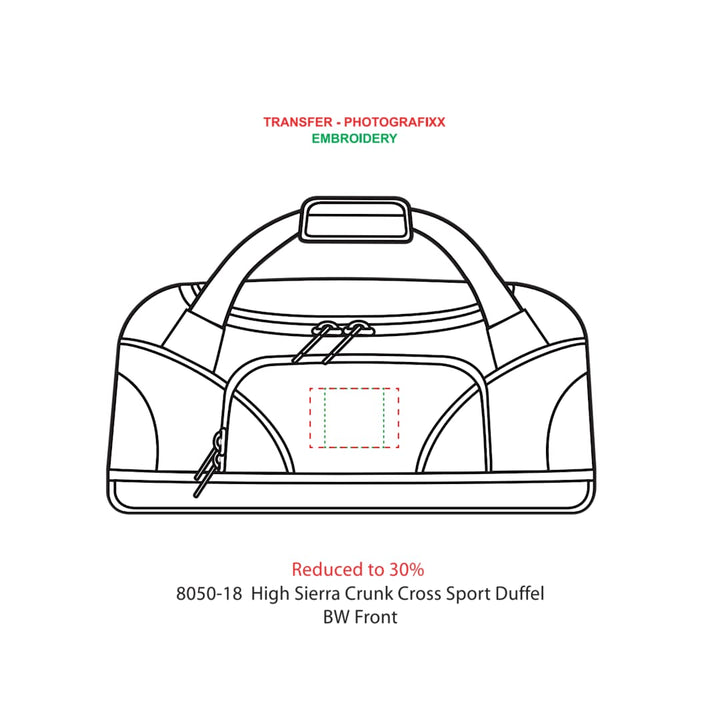 High Sierra® 24" Crunk Cross Sport Duffel Bag
