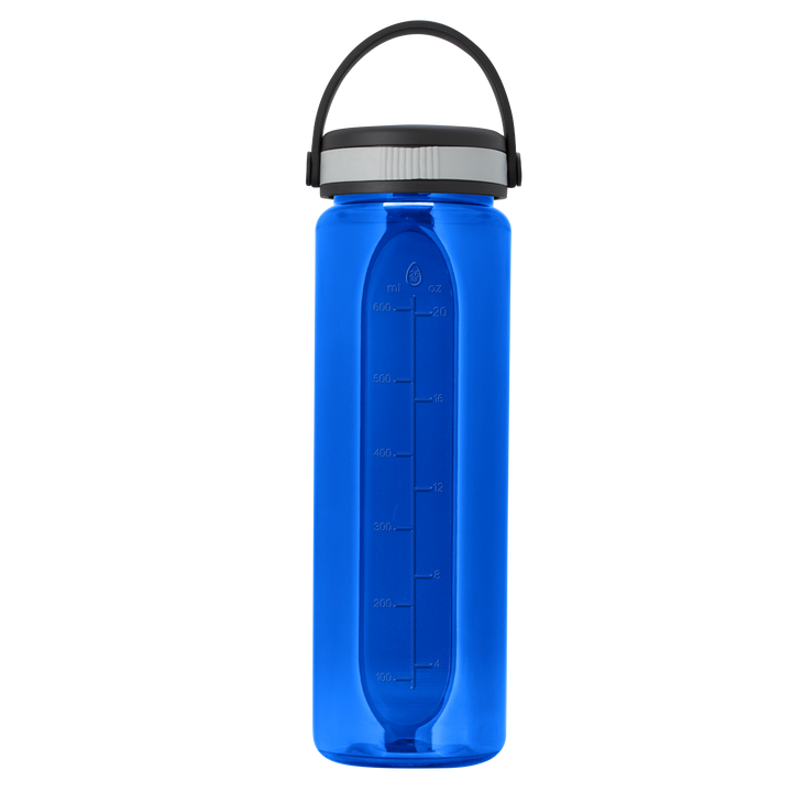 Boss Embossed RPET Bottle with Grip Lid - 26 oz.