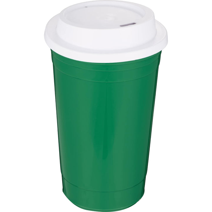 The Traveler Insulated Cup 16 oz. w/ Lid