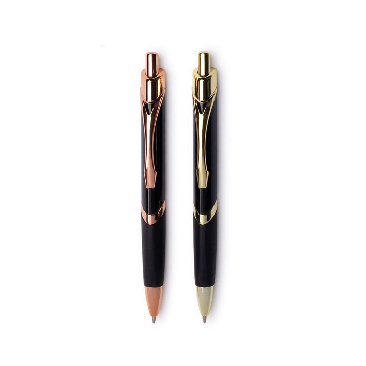 Tri-Sided Click Metal Pen (CLOSEOUT)