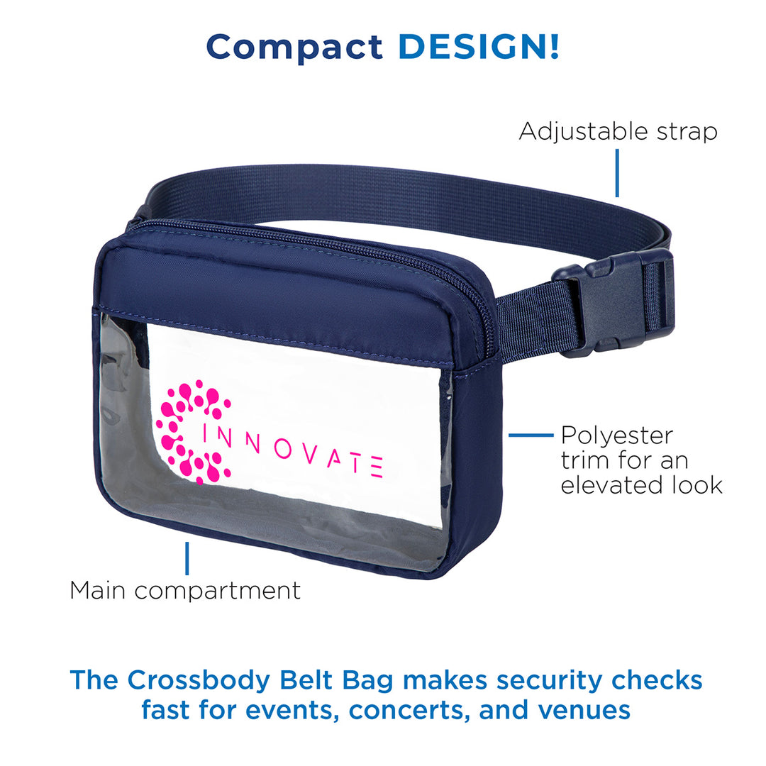 AeroLOFT® Clear View Crossbody Belt Bag