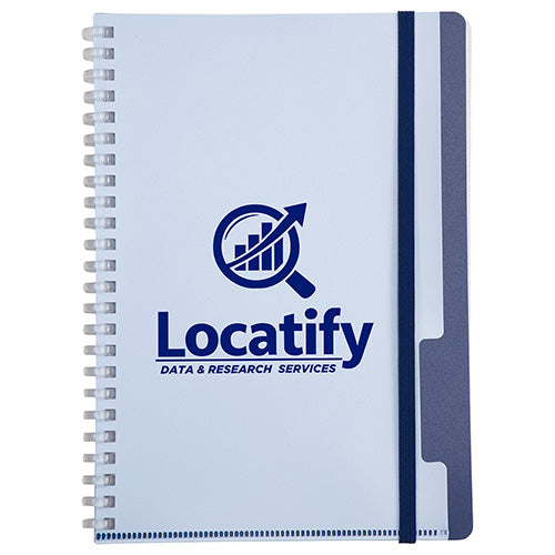 Arcadia Soft Spiral Notebook with Front Pocket