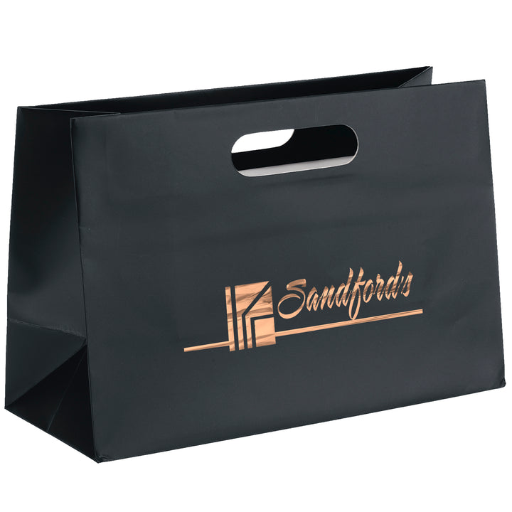 Olivia™ - Boutique Die Cut Handle Tote - Foil Print