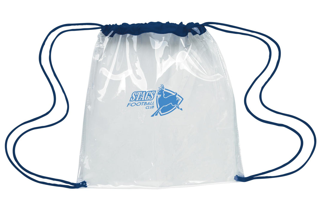 Good Value™ Clear Game Drawstring Backpack