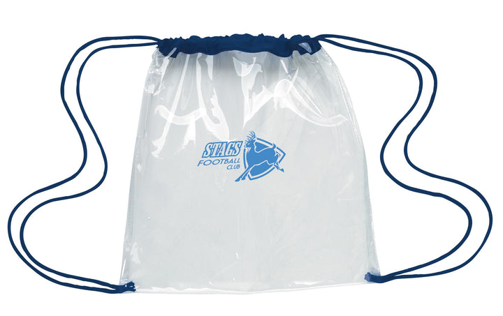 Good Value™ Clear Game Drawstring Backpack