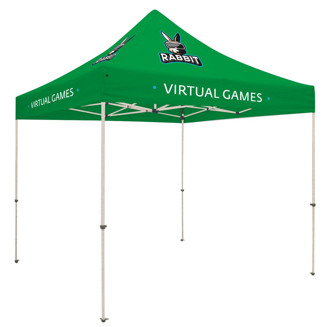 10' Standard Tent Kit (Full-Color Imprint, 4 Locations)