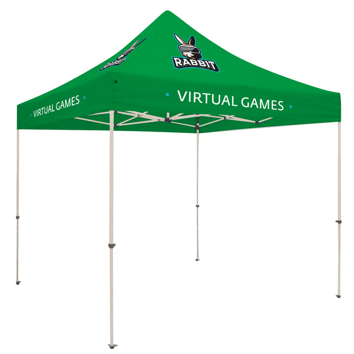 10' Standard Tent Kit (Full-Color Imprint, 4 Locations)