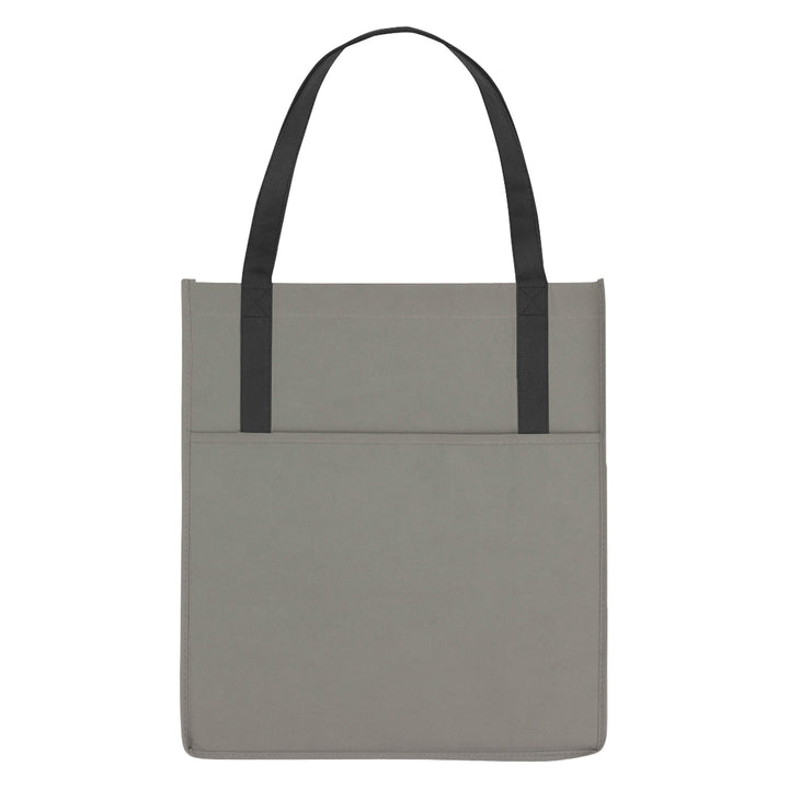 Non-Woven Shopper's Pocket Recycled Tote Bag